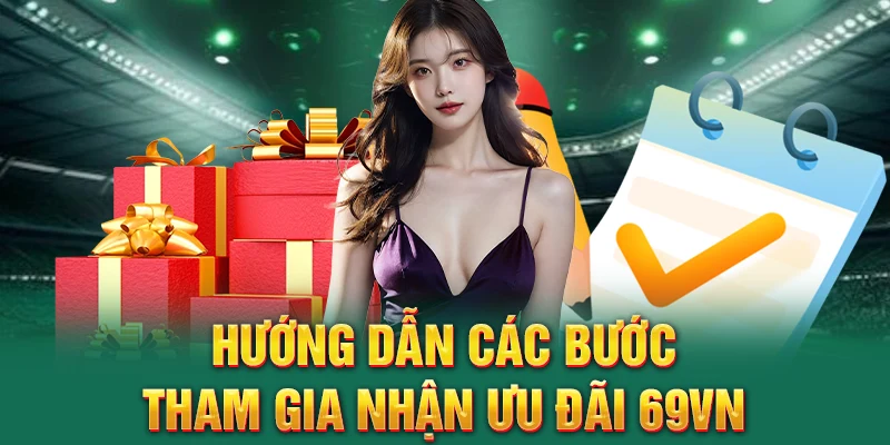 Hướng dẫn các bước tham gia nhận ưu đãi 69VN