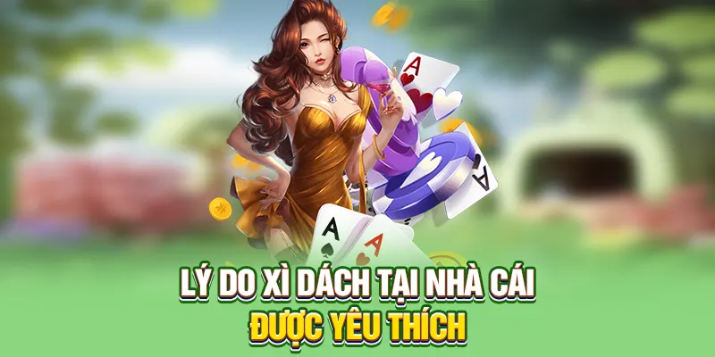Lý do xì dách tại nhà cái được yêu thích