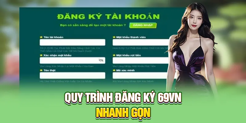 Quy trình đăng ký 69 nhanh gọn